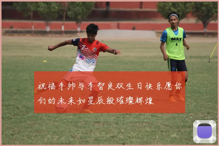 祝福李帅与李智良双生日快乐愿你们的未来如星辰般璀璨辉煌